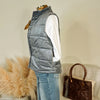 The Cameron Vest in Slate Grey