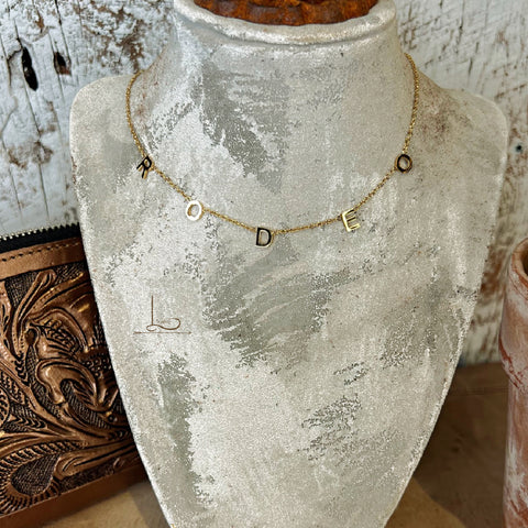 The Rodeo Gold Necklace