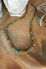 The Rondelle Kingman Turquoise & Sterling Pearl Necklace