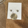 The Sterling Silver Tiny Cowboy Hat Studs