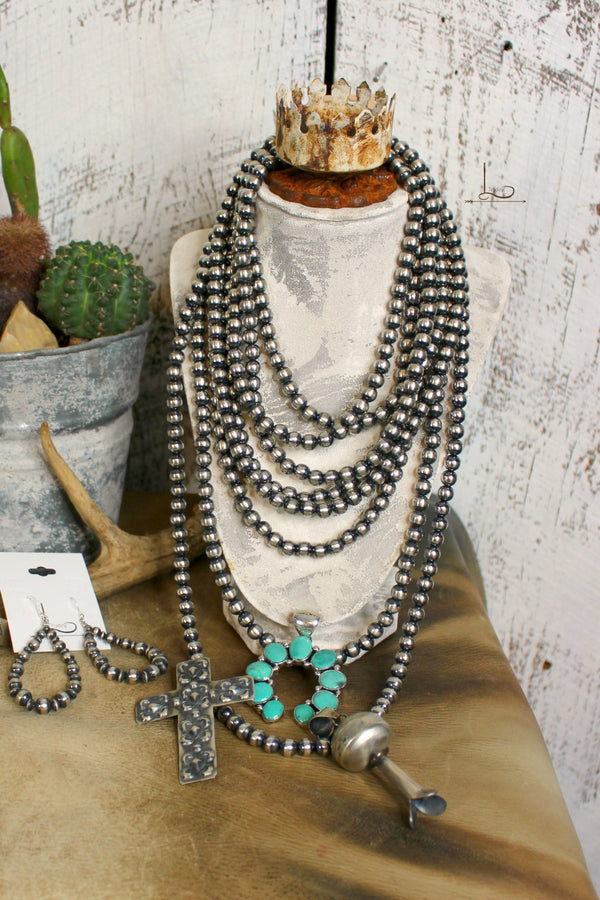 8mm Sterling Silver Pearls