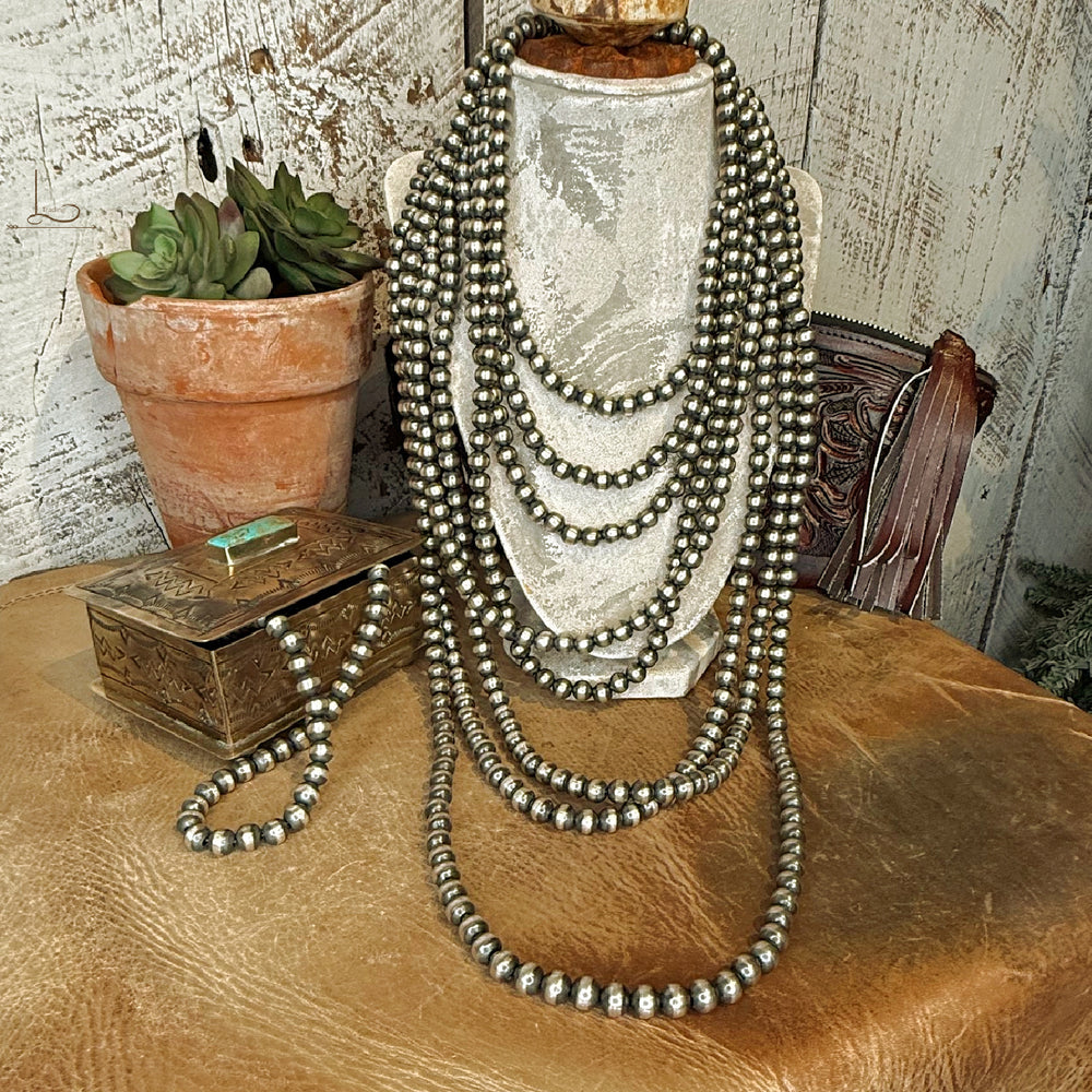 8mm Sterling Silver Pearls
