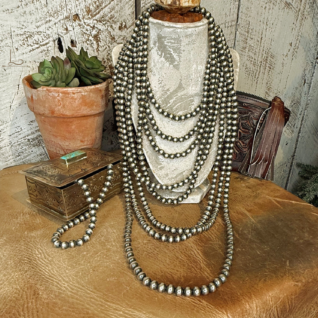 8mm Sterling Silver Pearls