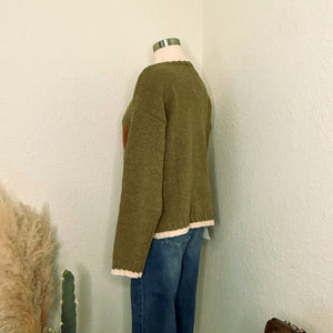 The All Hat Olive Sweater