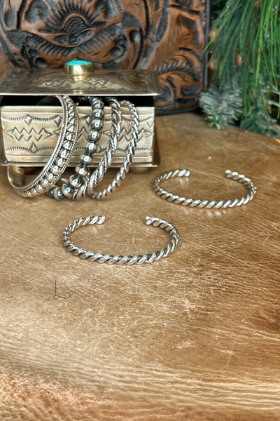 The Braided Sterling Cuff