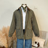 The Updated Barn Coat in Olive