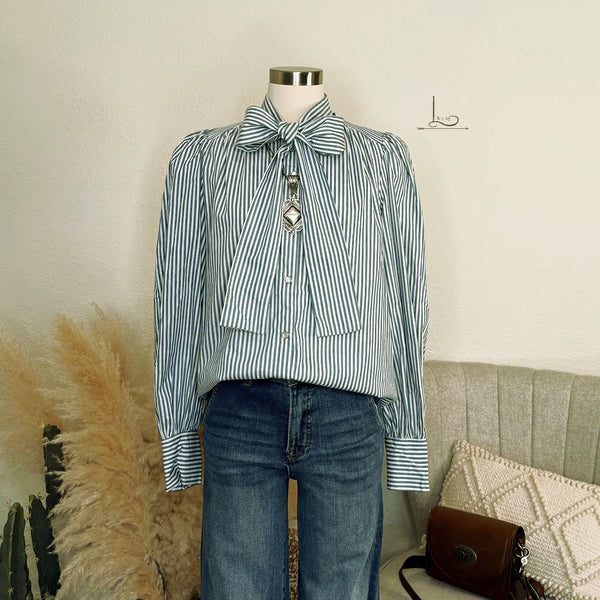 The Bingham Pearl Snap Top