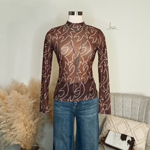 The Bootstitch Mesh Top