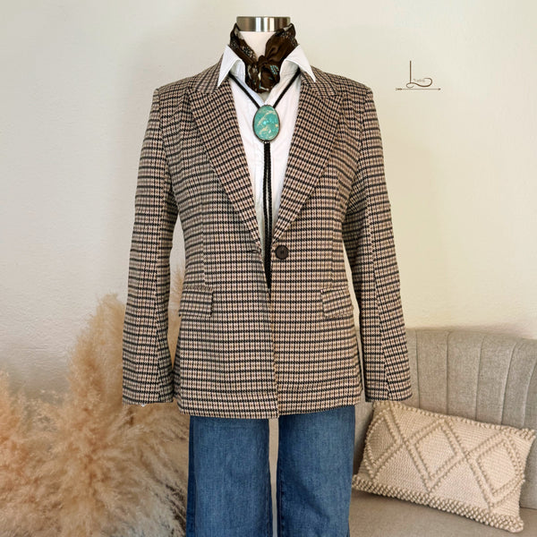 The Cullen Plaid Blazer
