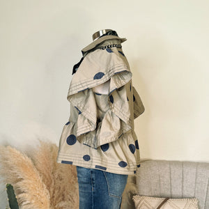 The Camden in Taupe & Navy