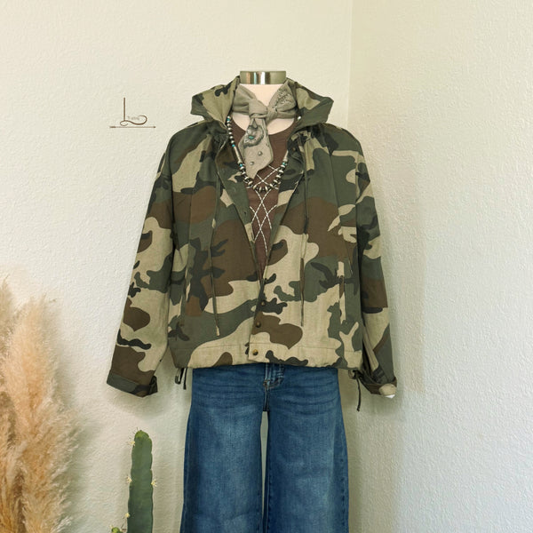 The Kingsville Faded Camo Jacket