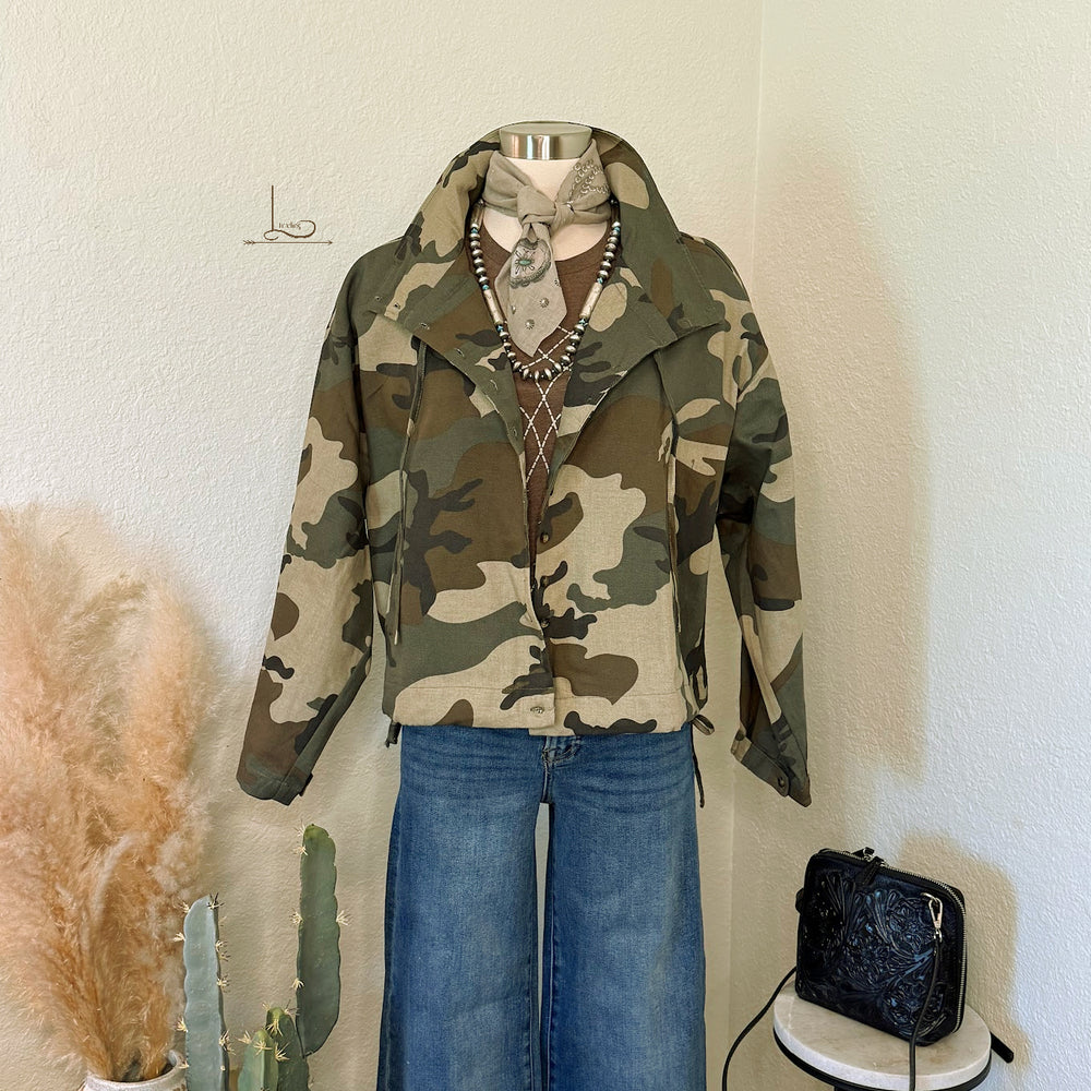 The Kingsville Faded Camo Jacket