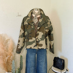 The Kingsville Faded Camo Jacket
