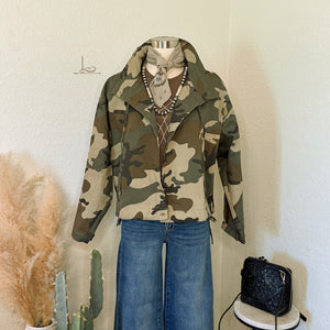The Kingsville Faded Camo Jacket