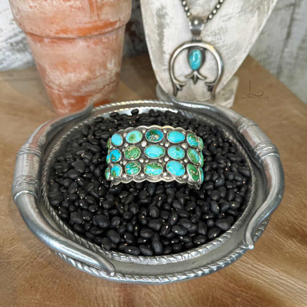 The Cananea Sonoran Turquoise Cuff