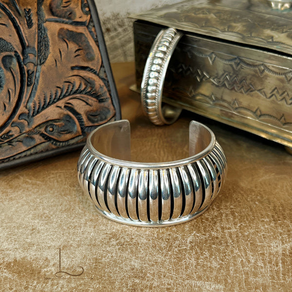 The Thomas Canyon Sterling Dome Cuff ~