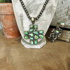 The Chimney Butte Turquoise Cross Pendant