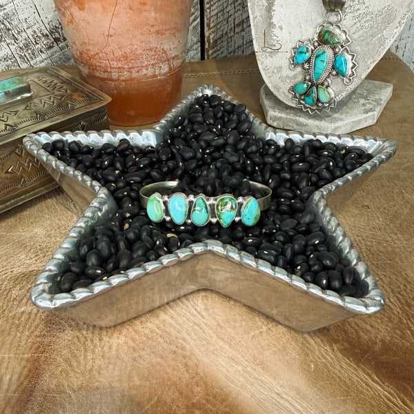 The Cinco Sonoran Turquoise Cuff