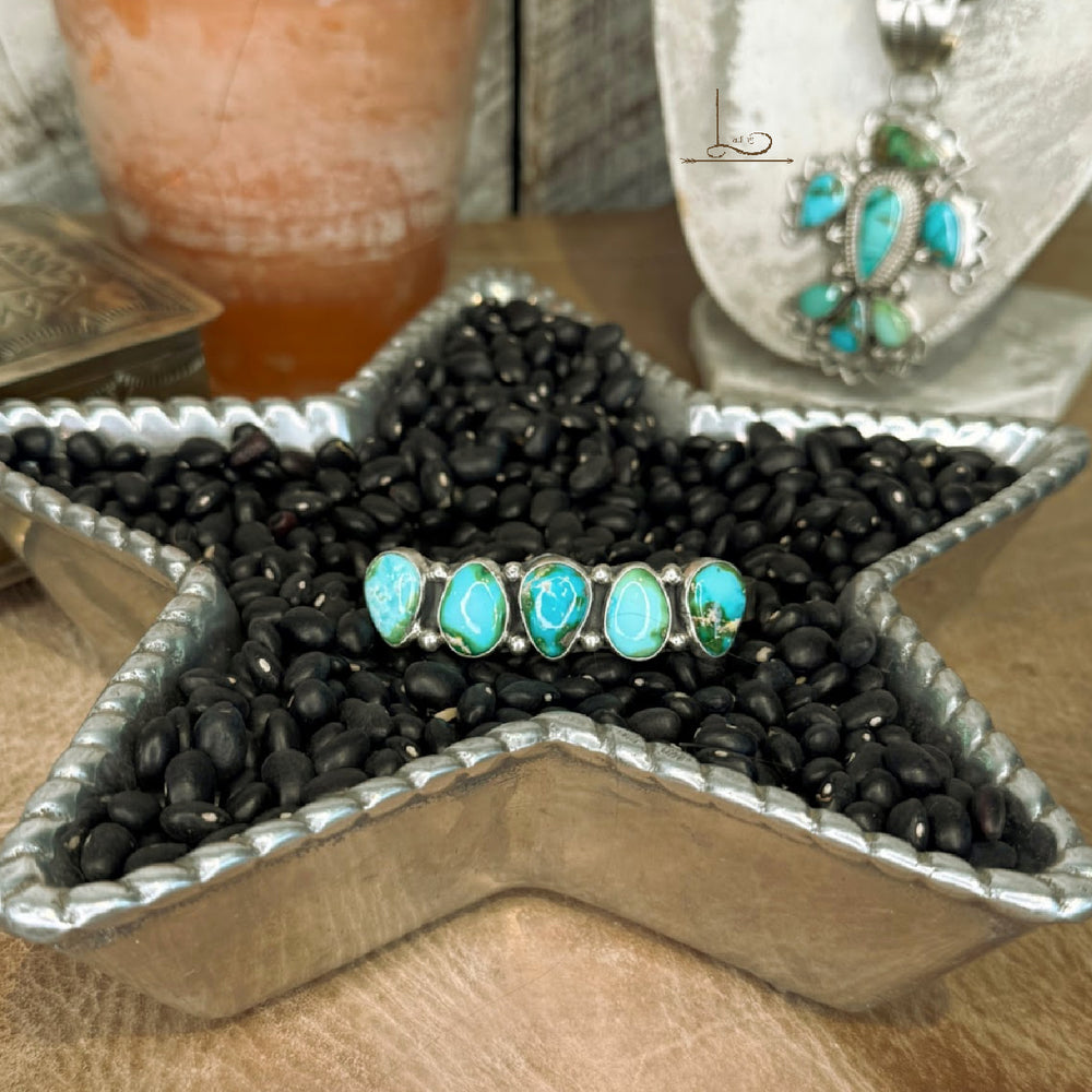 The Cinco Sonoran Turquoise Cuff