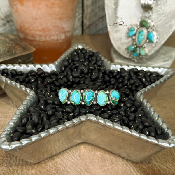 The Cinco Sonoran Turquoise Cuff