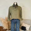 The Updated Classic Shirt in Olive
