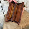 Rancher's Wife Cowhide Wallet Organizer ~ Wristlet, Crossbody