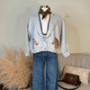 The Equestrian Cardigan in Grey