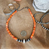 The Spiny & Sterling Silver Pearl Necklace