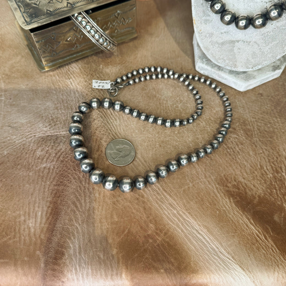 The Grande Graduated Sterling Silver Pearls