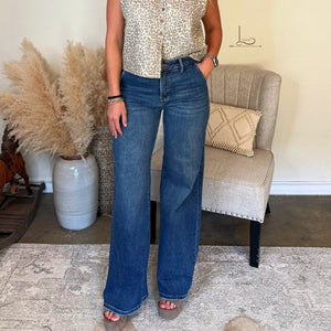 The Harley Wide Leg Jeans w/Tummy Control