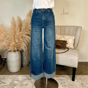 The Harley Wide Leg Jeans w/Tummy Control