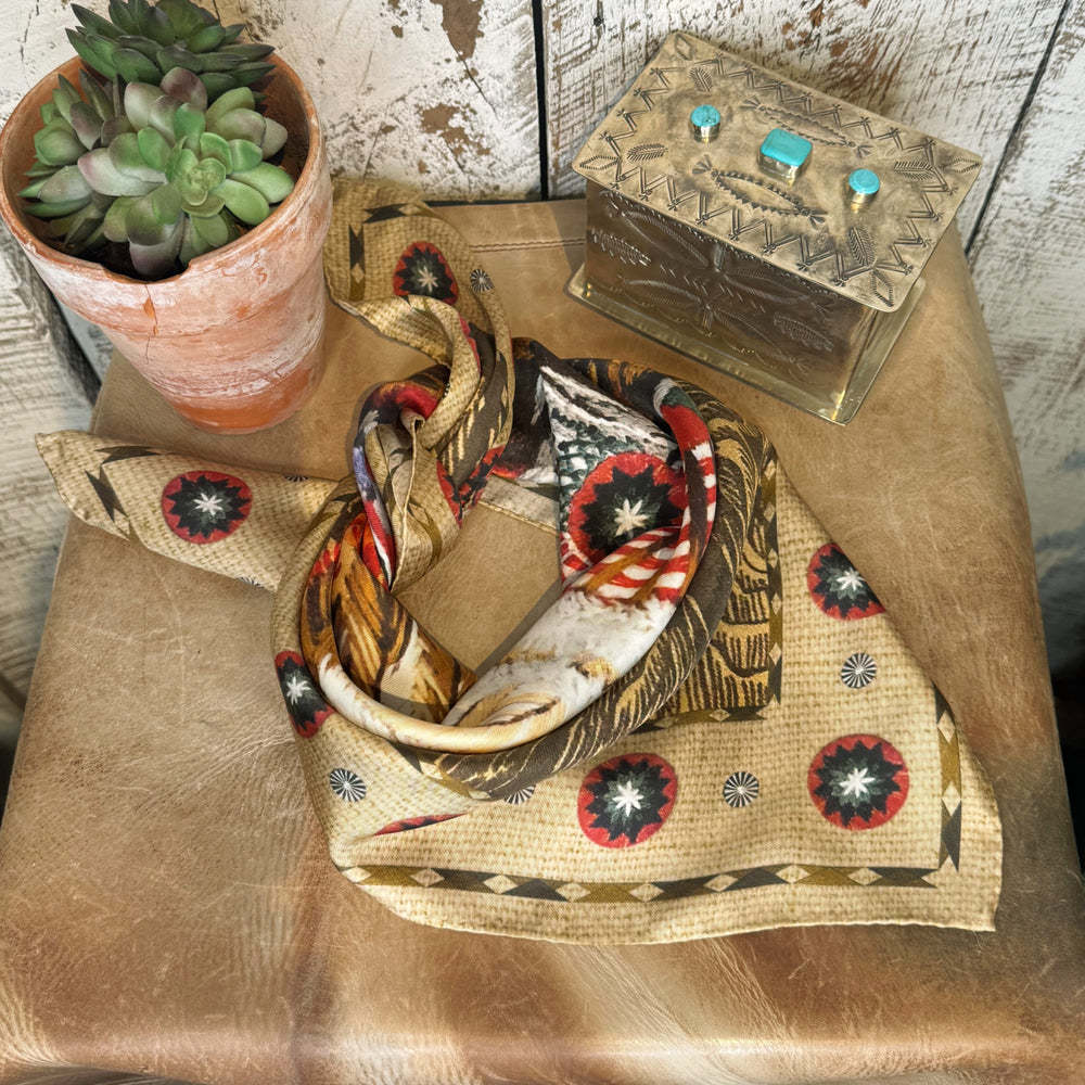 The Headdress Silk Shorty Wild Rag