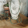 The Heishi Turquoise & Sterling Silver Pearl Necklace