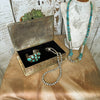 The Stamped Horseshoe Box