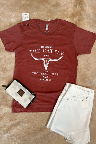 He Owns The Cattle ~ Graphic Tee