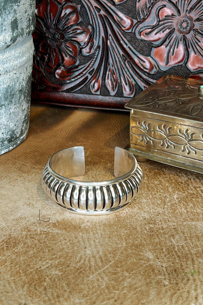 The Thomas Grande Sterling Dome Cuff