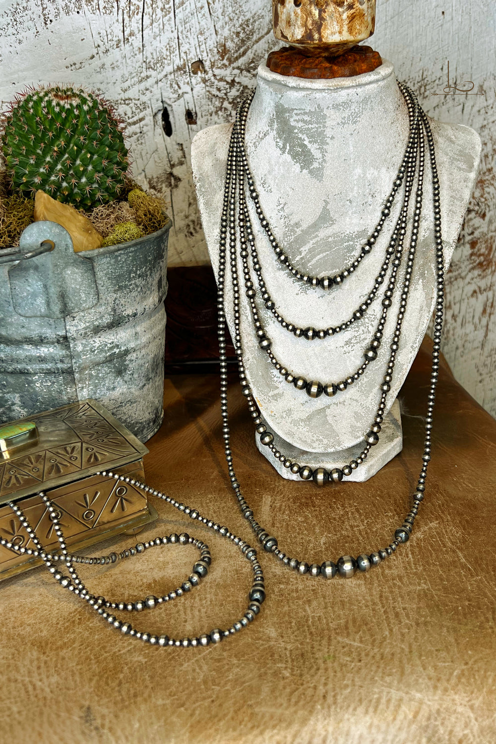 Sterling Silver Mixed Pearls