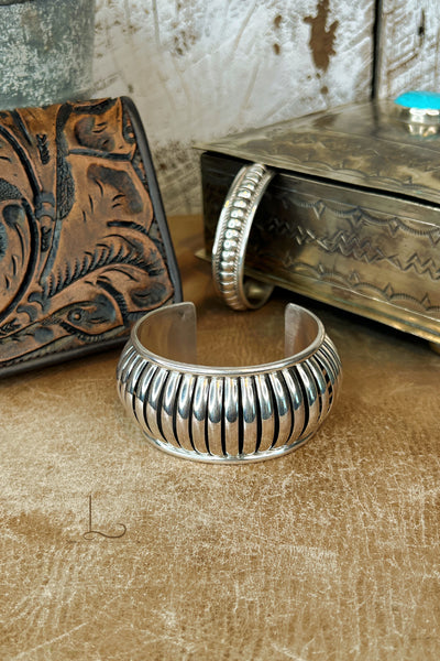 The Thomas Canyon Sterling Dome Cuff ~