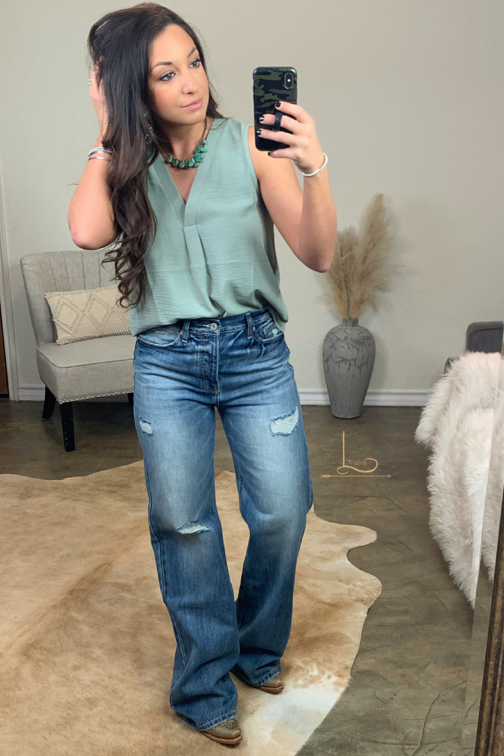 Overstock ~ Hank Wide Leg Jeans ~Size 1/24
