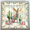 The Jewelled Jackalope Shower Curtain