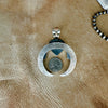 The Kingman Turquoise Heart Naja Pendant
