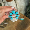 The Grande Azul Turquoise Naja Pendant