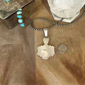 Kingman Turquoise Cluster Pendant