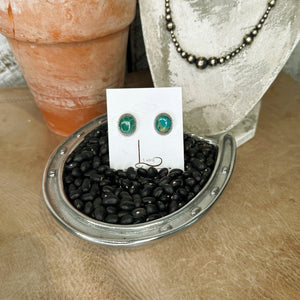 Kingman Turquoise Studs