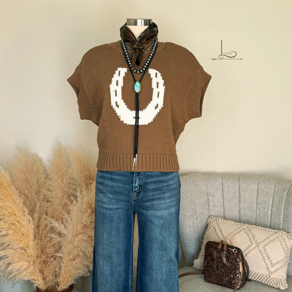 Feelin' Lucky in Mocha ~ Sweater
