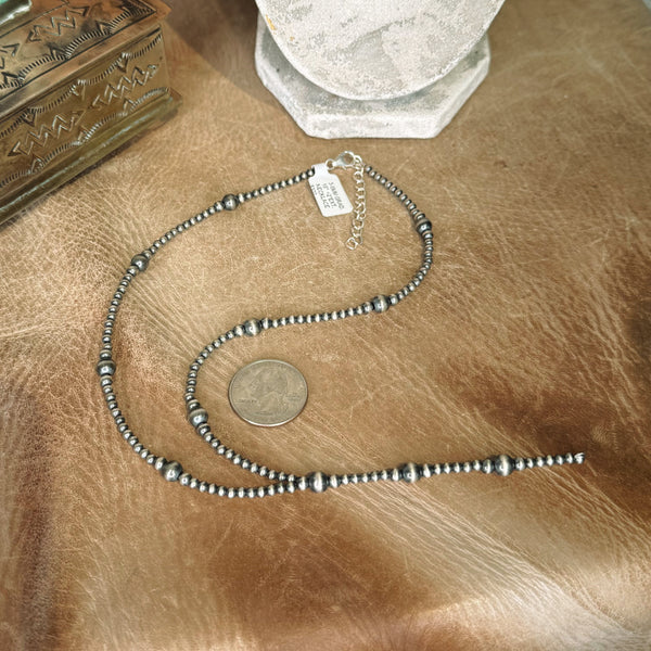 The Sterling Silver Pearl 16" Lariat Necklace