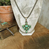 The Lorenzo Sonoran Turquoise Cluster Pendant