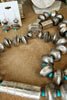 The Grande Bandera ~Sterling Silver & Turquoise Jacla Necklace & Earrings