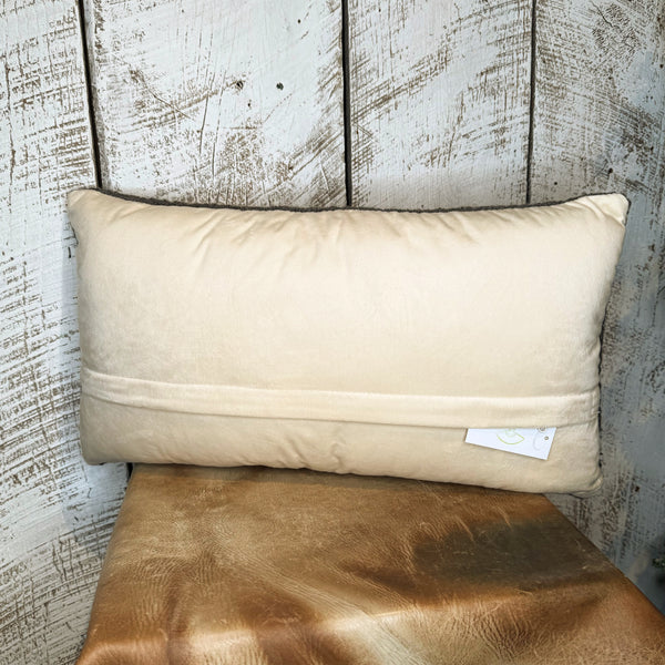LIFE IS BETTER On The RANCH ~ Wool Hooked Pillow