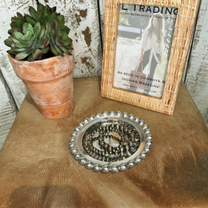 The Beaded Round Tray